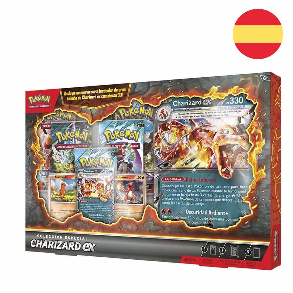 Blister cartas Charizard Pokemon español