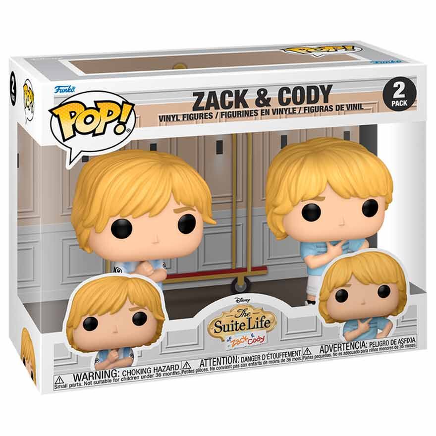 Blister 2 figuras POP Disney The Suite Life of Zack & Cody