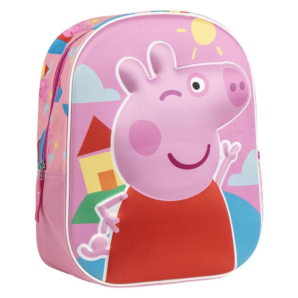 Mochila 3D Peppa Pig 31cm