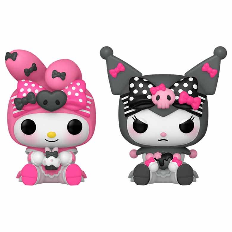 Blister 2 figuras Pocket Pop My Melody & Kuromi Exclusive