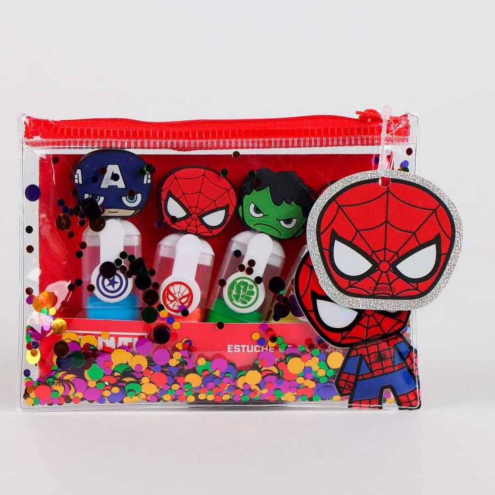 Set 4 subrayadores Los Vengadores Avengers Marvel surtido