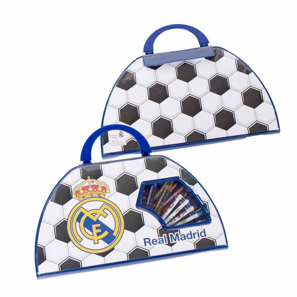 Set papeleria coloreable Real Madrid 50pzs