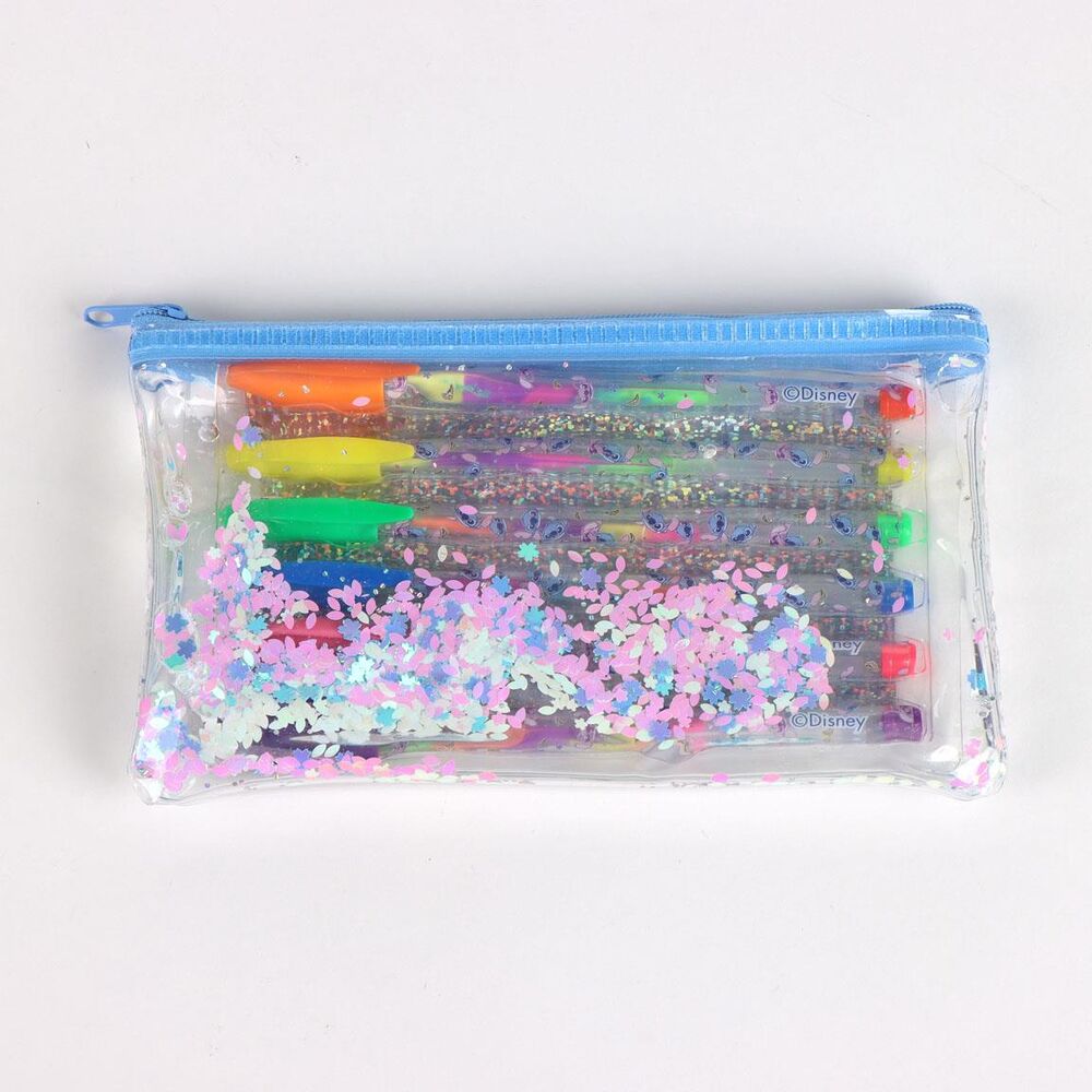 Blister 6 boligrafos gel Stitch Disney