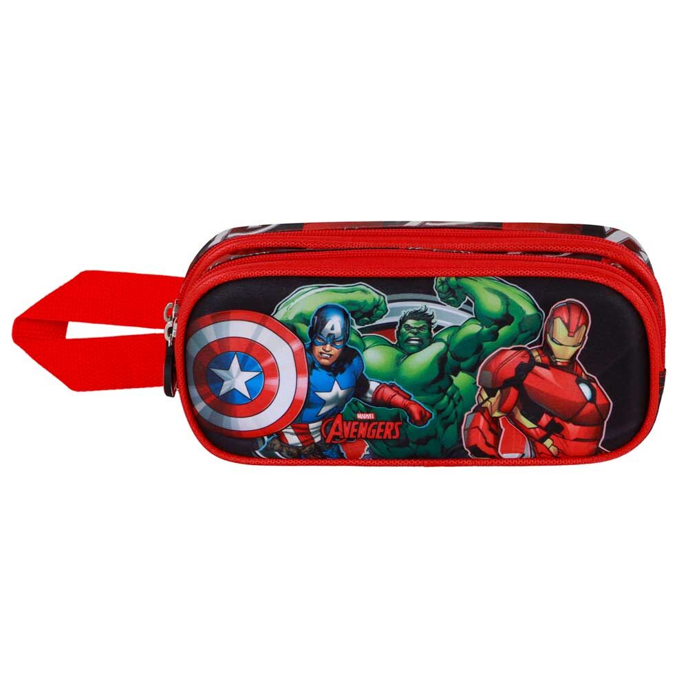 Portatodo 3D Almighty Los Vengadores Avengers Marvel doble