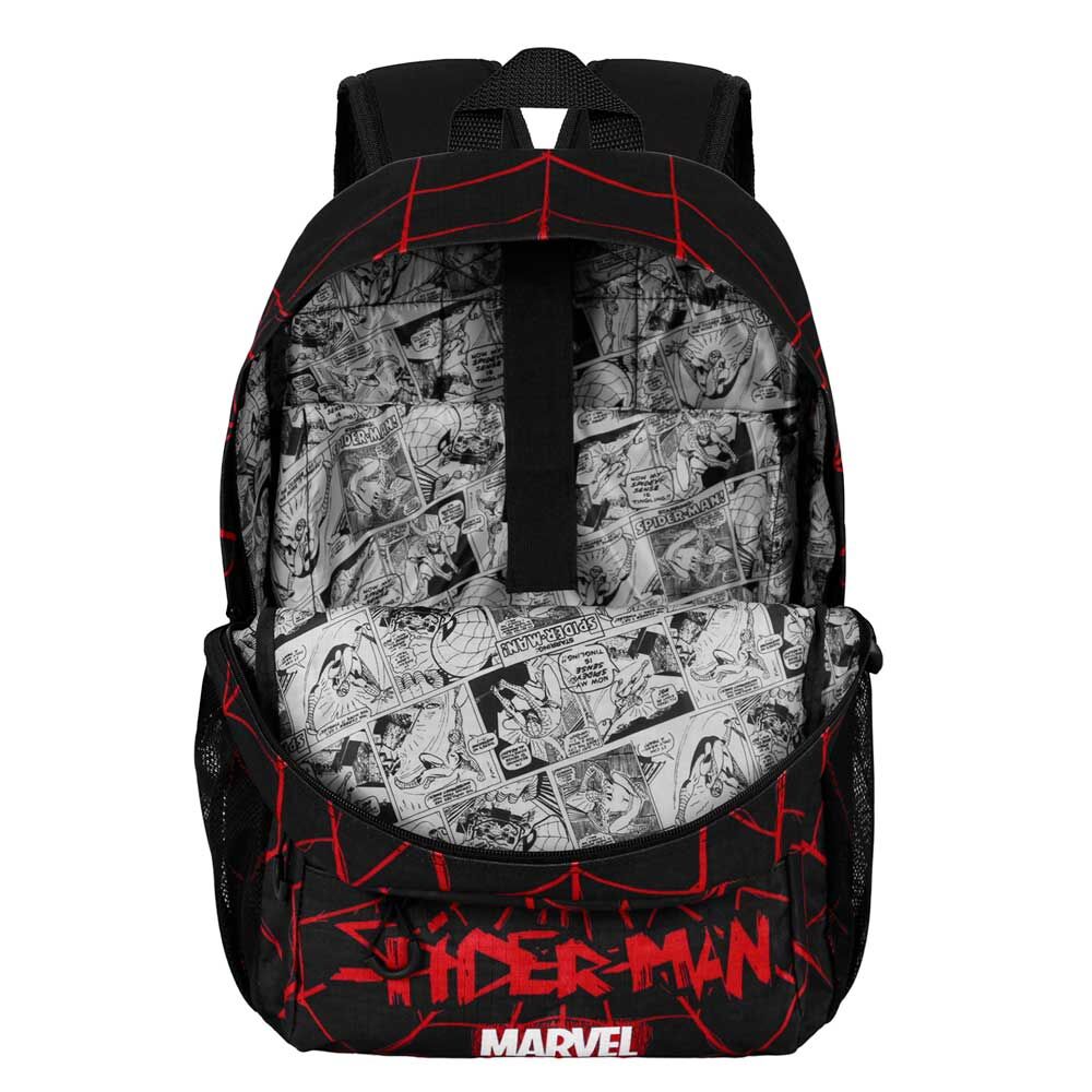 Mochila Vision Spiderman Marvel 44cm adaptable