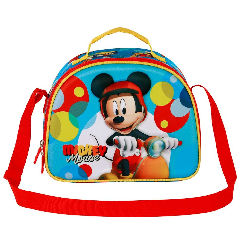 Bolsa portameriendas 3D Scooter Mickey Disney