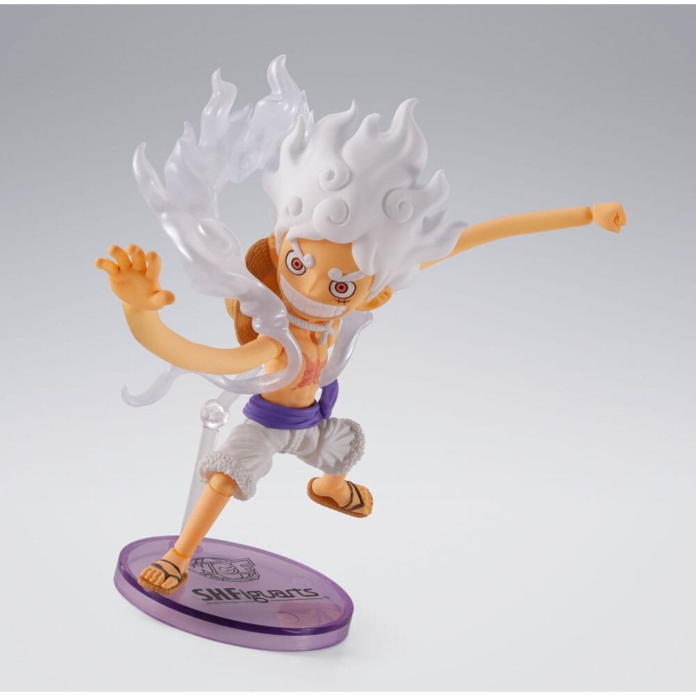 Figura S.H. Figuarts Monkey D Luffy Gear 5 One Piece 7,5cm