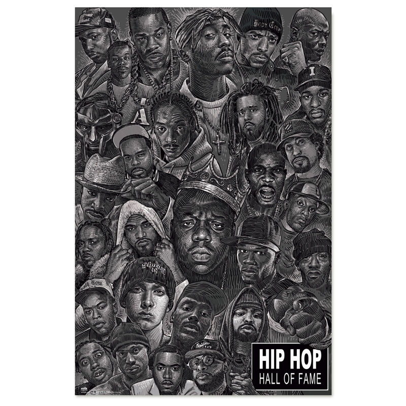 Poster Todas las Estrellas Hip Hop