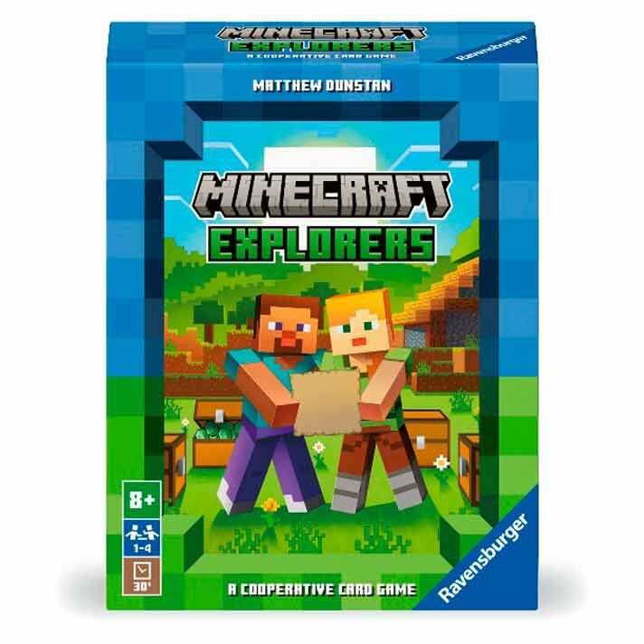 Juego cartas Explorers Minecraft español