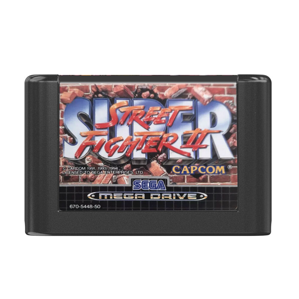 Diorama Mega Drive Street Figther Console Heroes