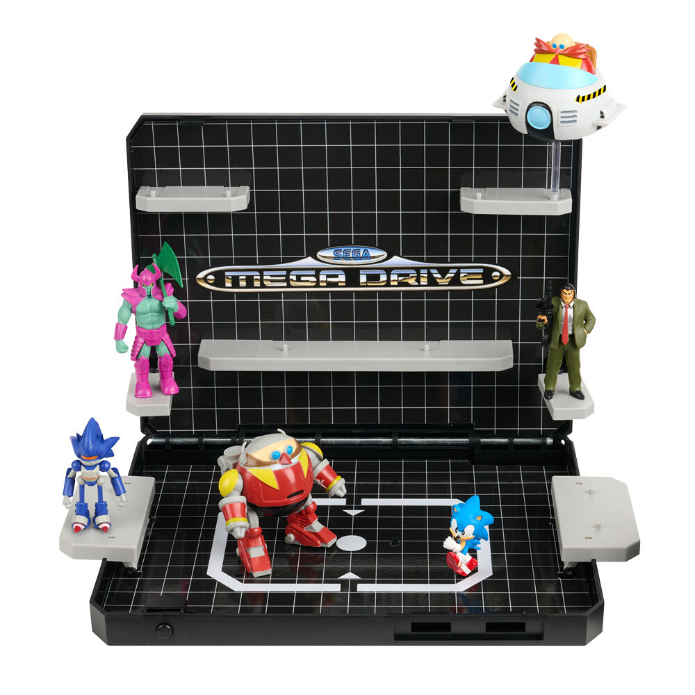 Diorama Mega Drive Boss Level 1 Sonic the Hedgehog Console Heroes