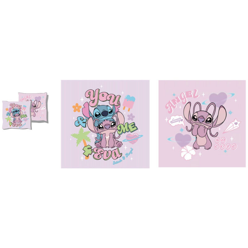 Cojin Angel & Stitch Disney
