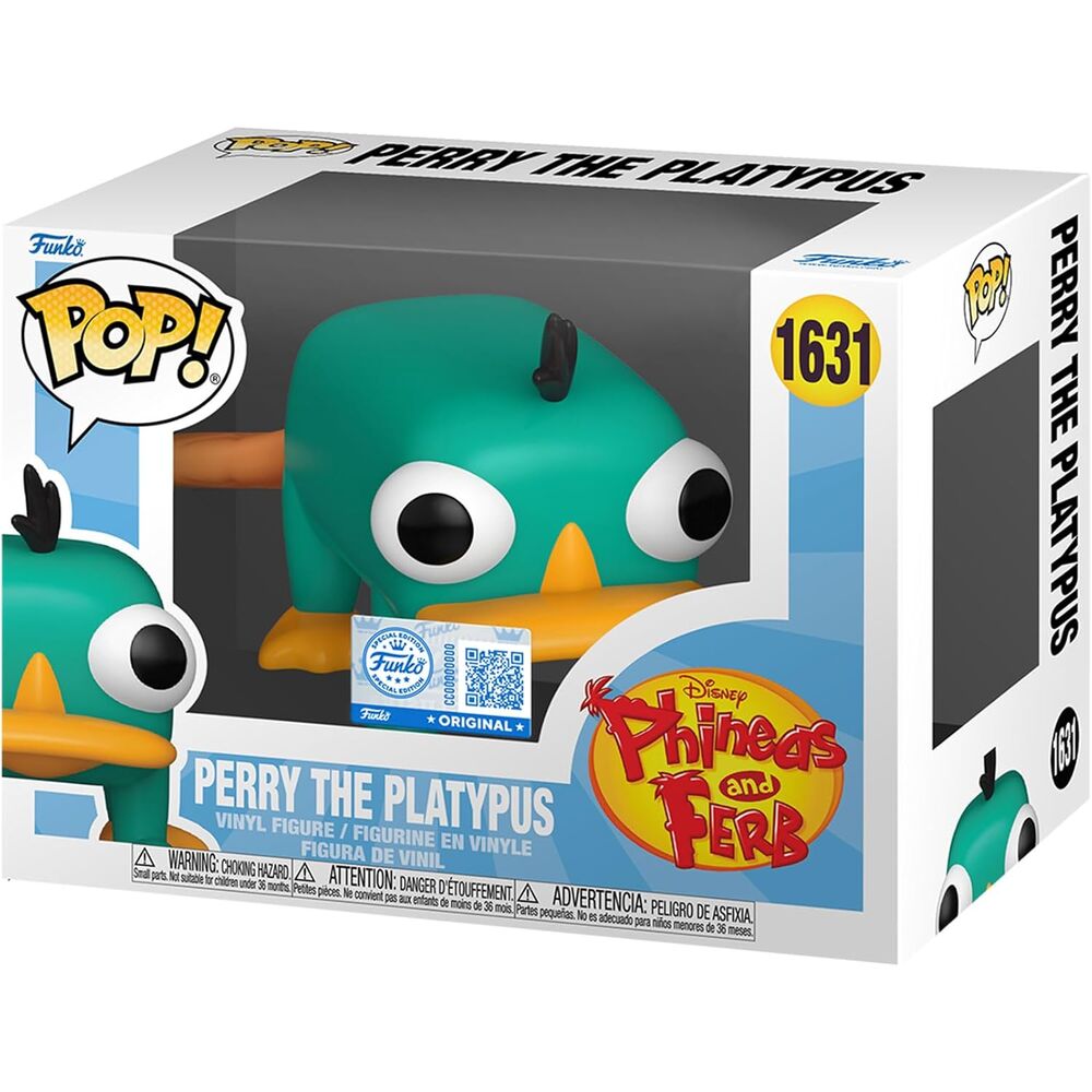 Figura POP Disney Phineas and Ferb Perry the Platypus
