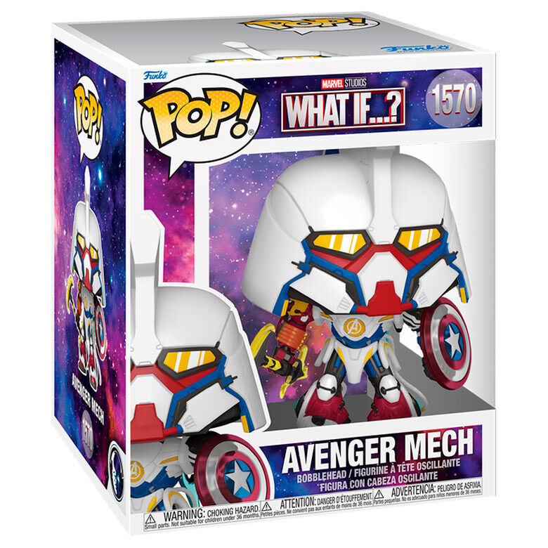 Figura POP Super Marvel What If..? Avenger Mech