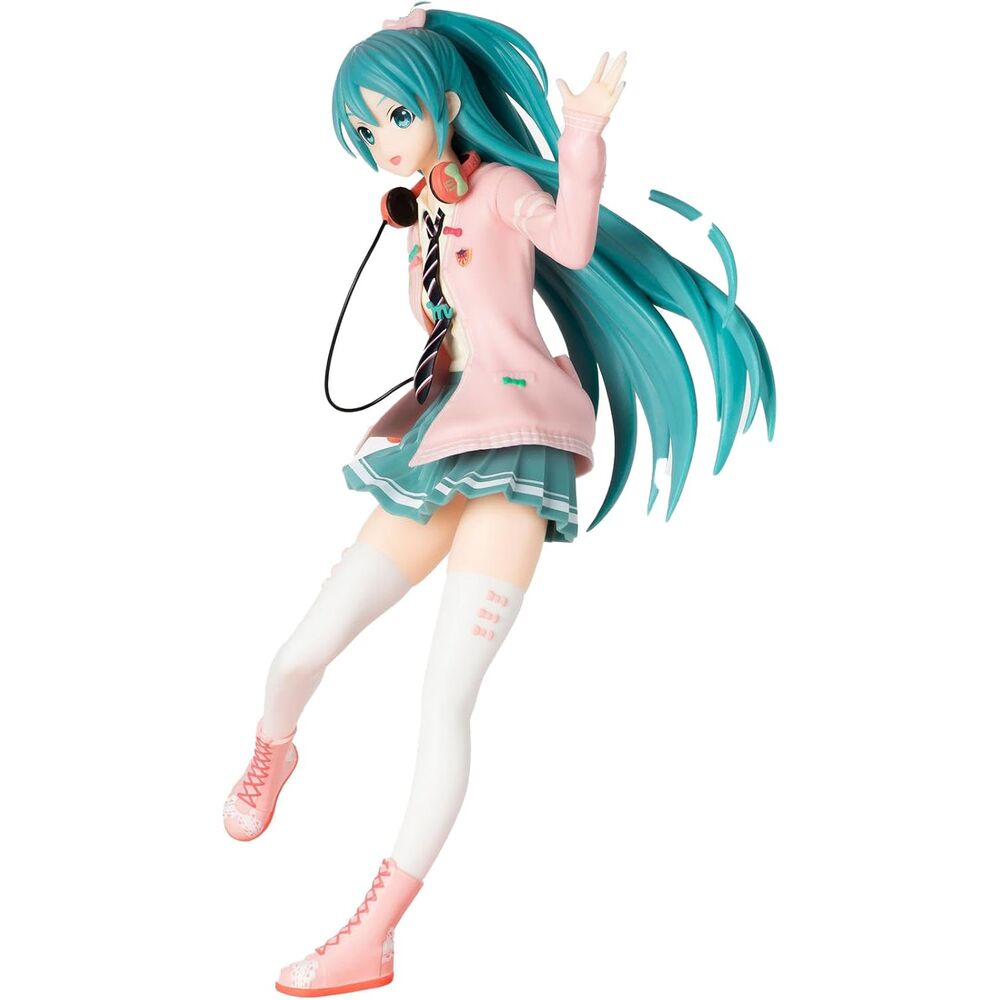 Figura Hatsuke Miku Ribbon Girl Hatsune Miku Diva Arcade Future Tone 24cm