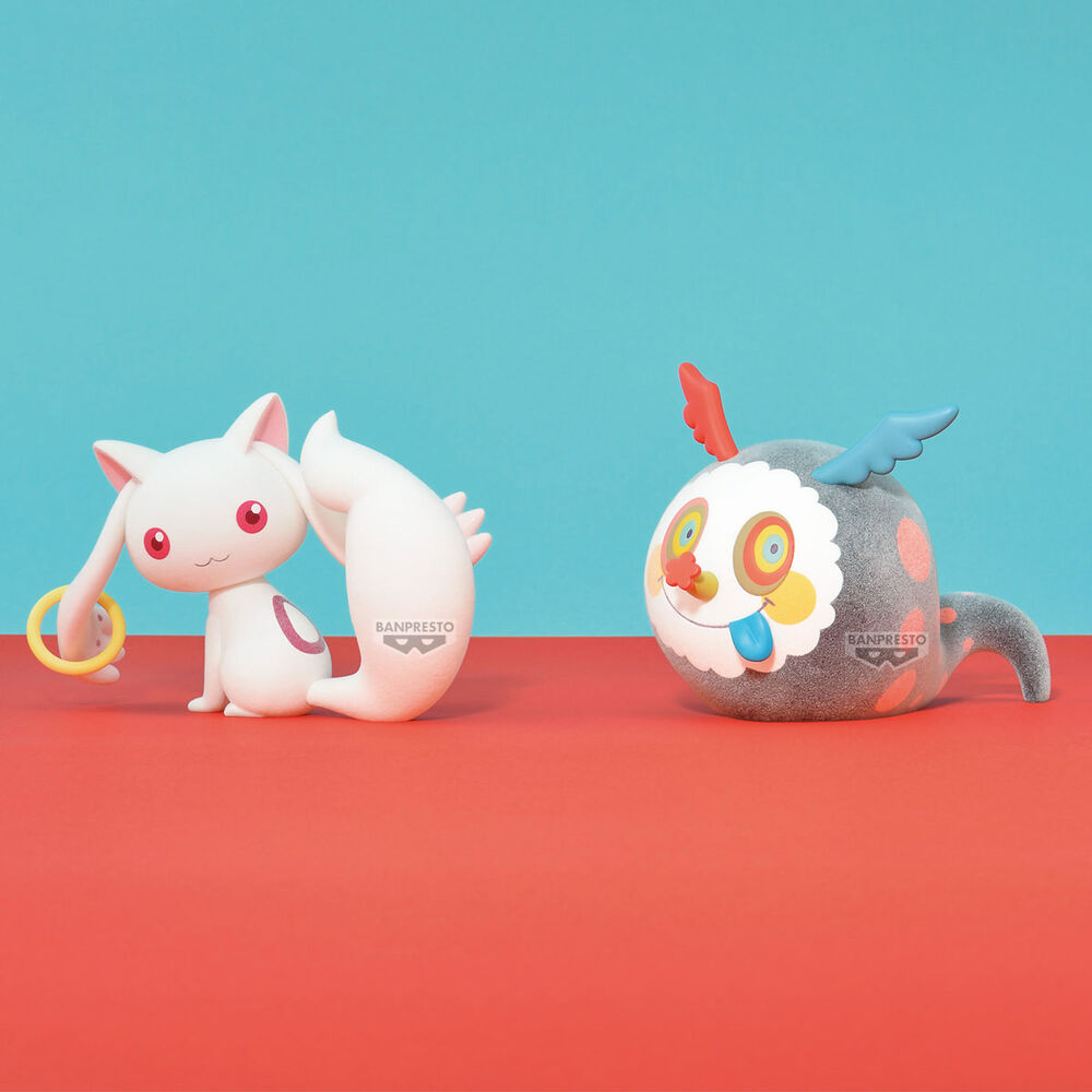 Figura Kyubey Fluffy Puffy Puella Magi Madoka Magica the Movie Rebellion 12cm