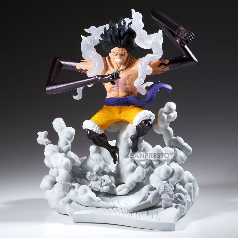 Figura Monkey D Luffy Gear 4 Senkokkei One Piece 15cm