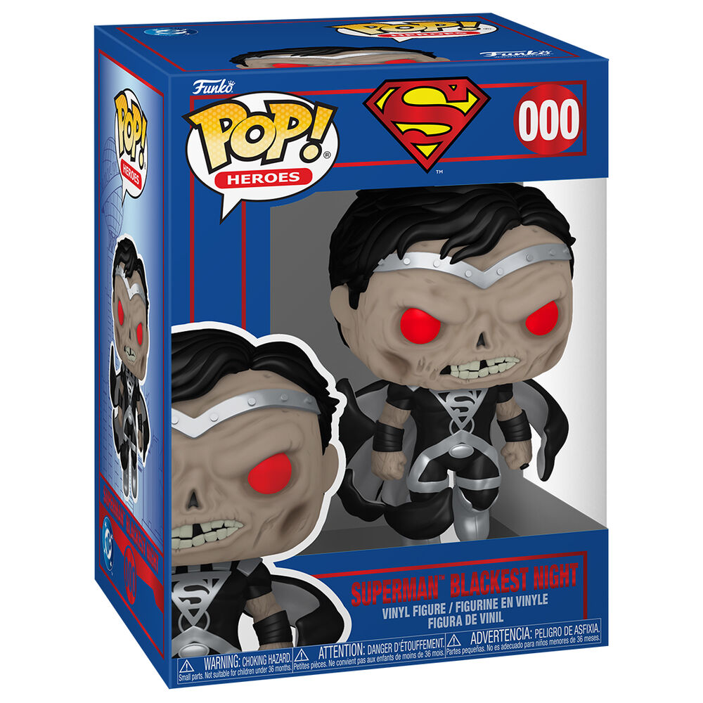 Figura POP DC Comics Superman – Superman Blackest Night