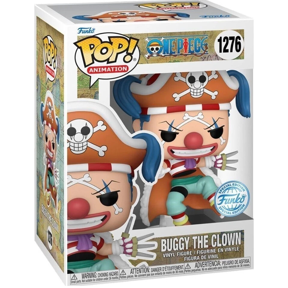 Figura POP One Piece Buggy the Clown Exclusive