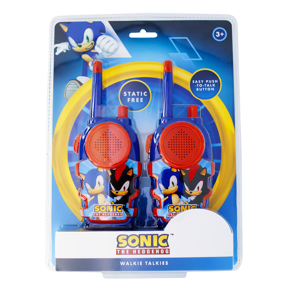 Set Walkie Talkie Sonic The Hedgehog