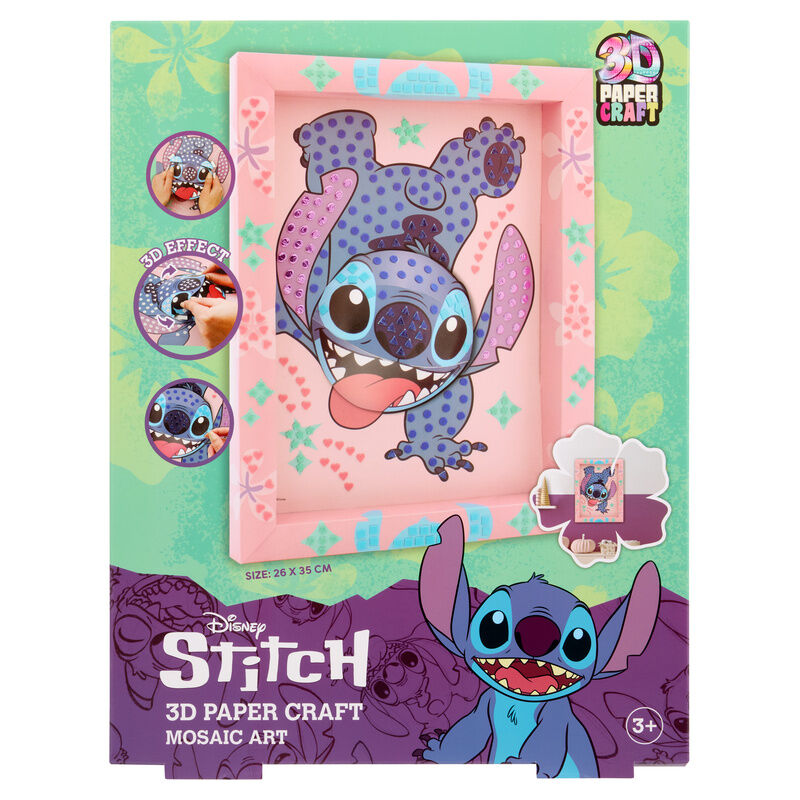 Mosaico Craft 3D Stitch Disney