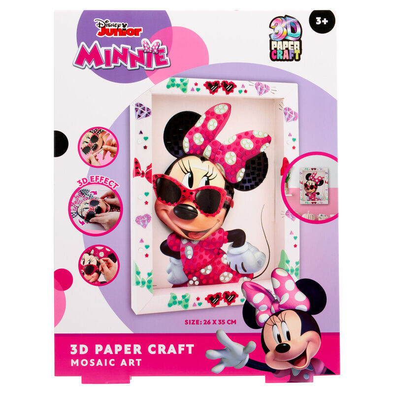 Mosaico Craft 3D Minnie Disney