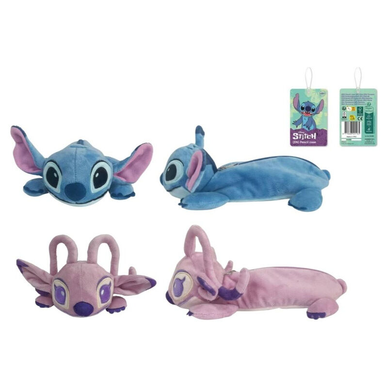 Portatodo peluche Stitch Disney surtido