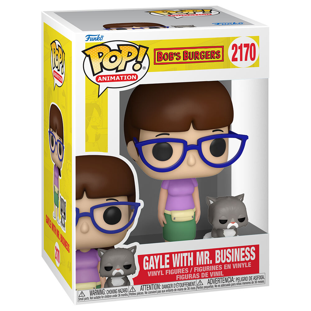 Figura POP Bob’s Burgers Gayle with Mr. Business