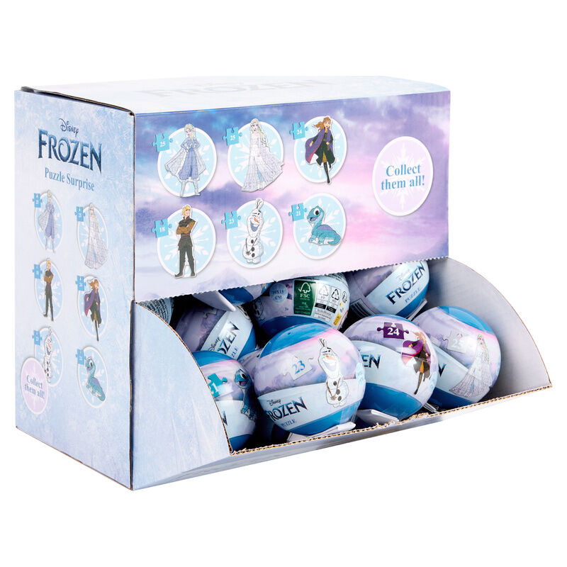 Bola sorpresa puzzle Frozen Disney surtido