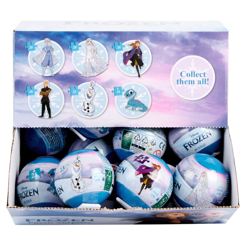 Bola sorpresa puzzle Frozen Disney surtido