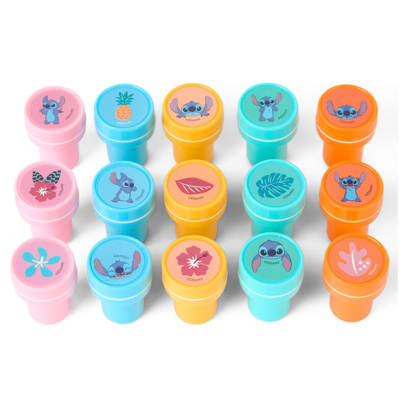 Blister 15 sellos Stitch Disney