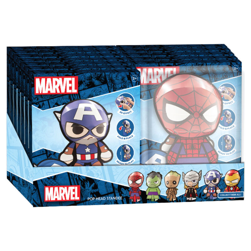 Figura 3D Marvel 30cm surtido