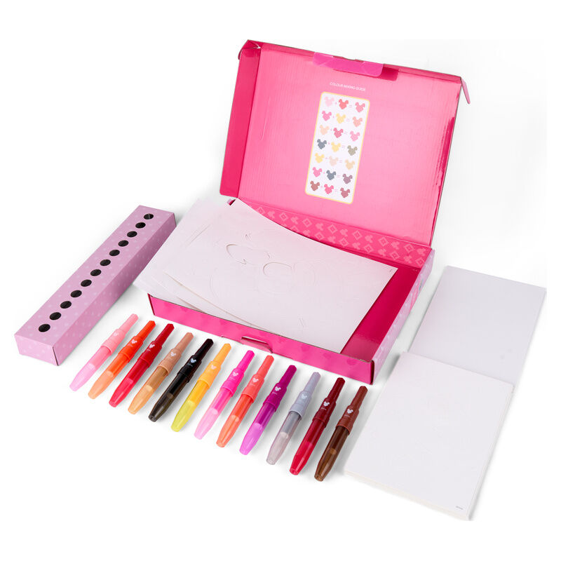 Set aerografo y plantillas Minnie Disney