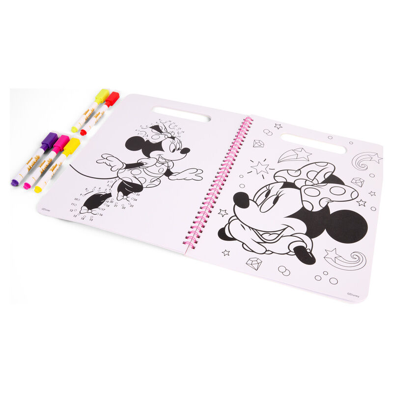 Libro magico pinta con agua Minnie Disney