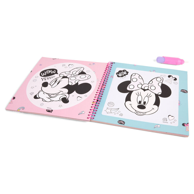 Libro magico pinta con agua Minnie Disney