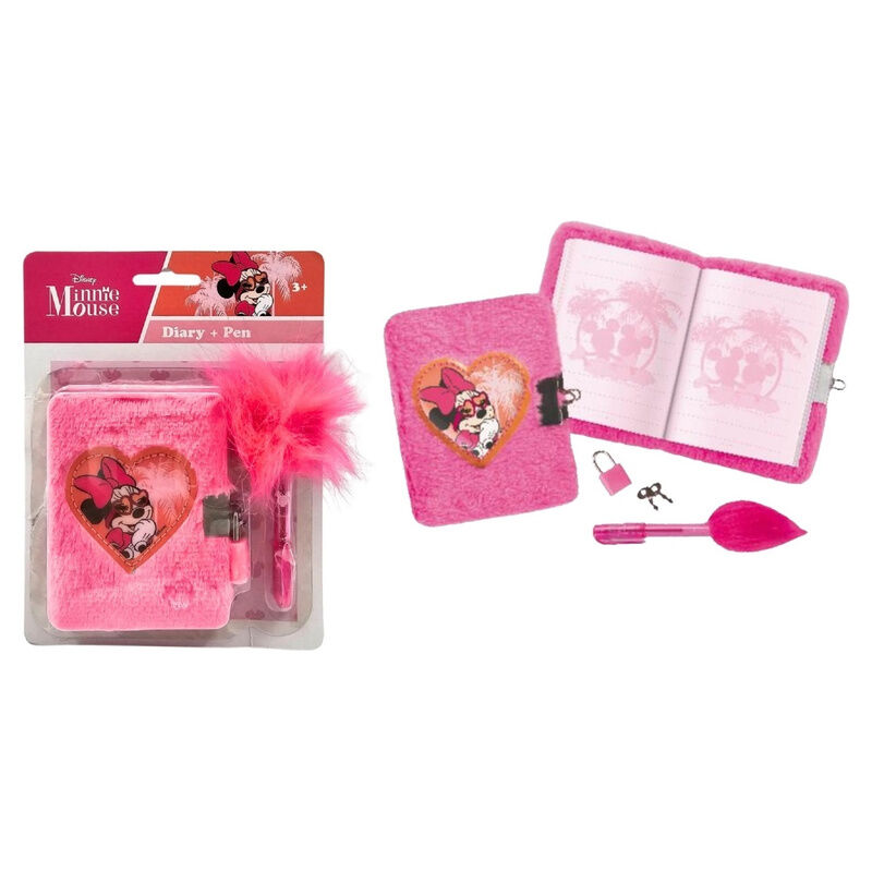 Mini diario + boligrafo Minnie Disney