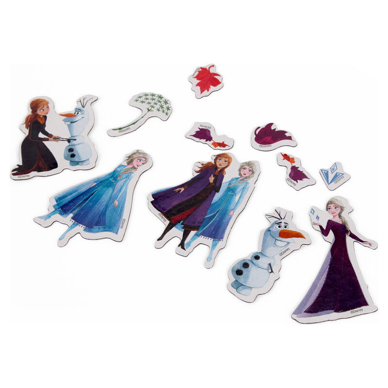 Libro magnetico + sticker Frozen Disney
