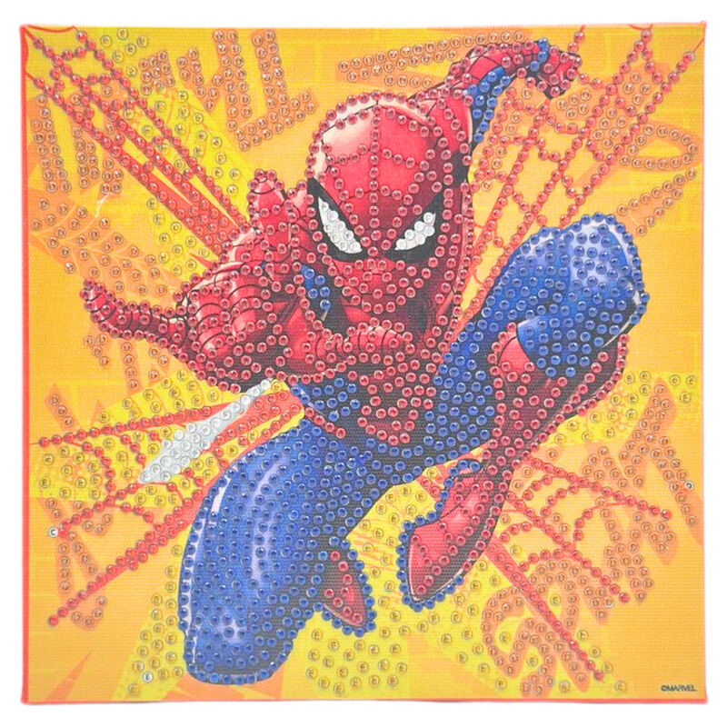 Pinta con diamantes Spiderman Marvel