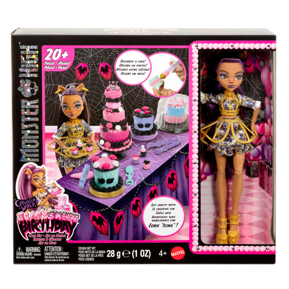 Muñeca Clawdeen Wolf Cumpleaños Monster High