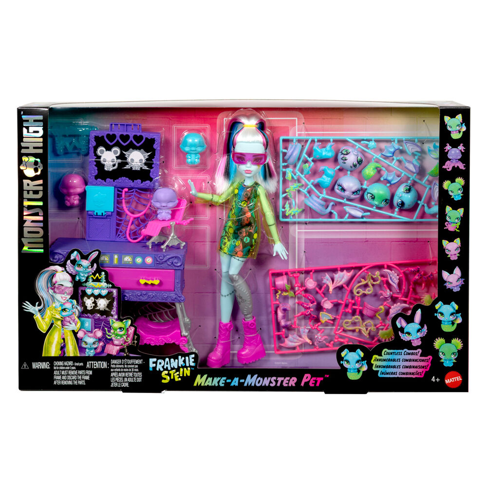 Muñeca Frankie Stein + Laboratorio Monster High