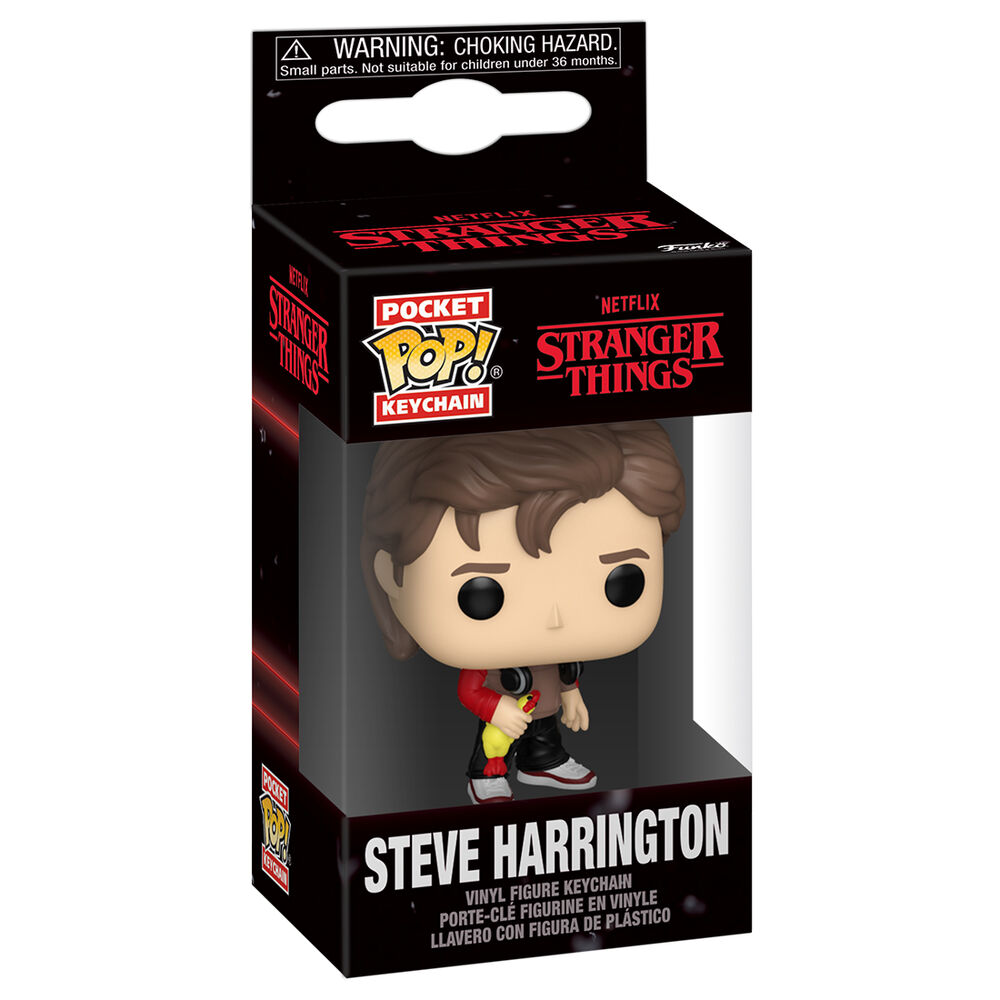 Llavero Pocket POP Stranger Things 5 Steve Harrington