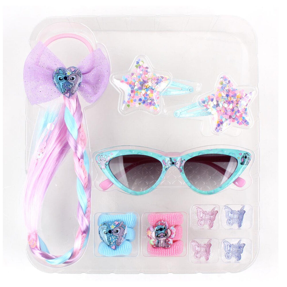 Set belleza + gafas Stitch Disney