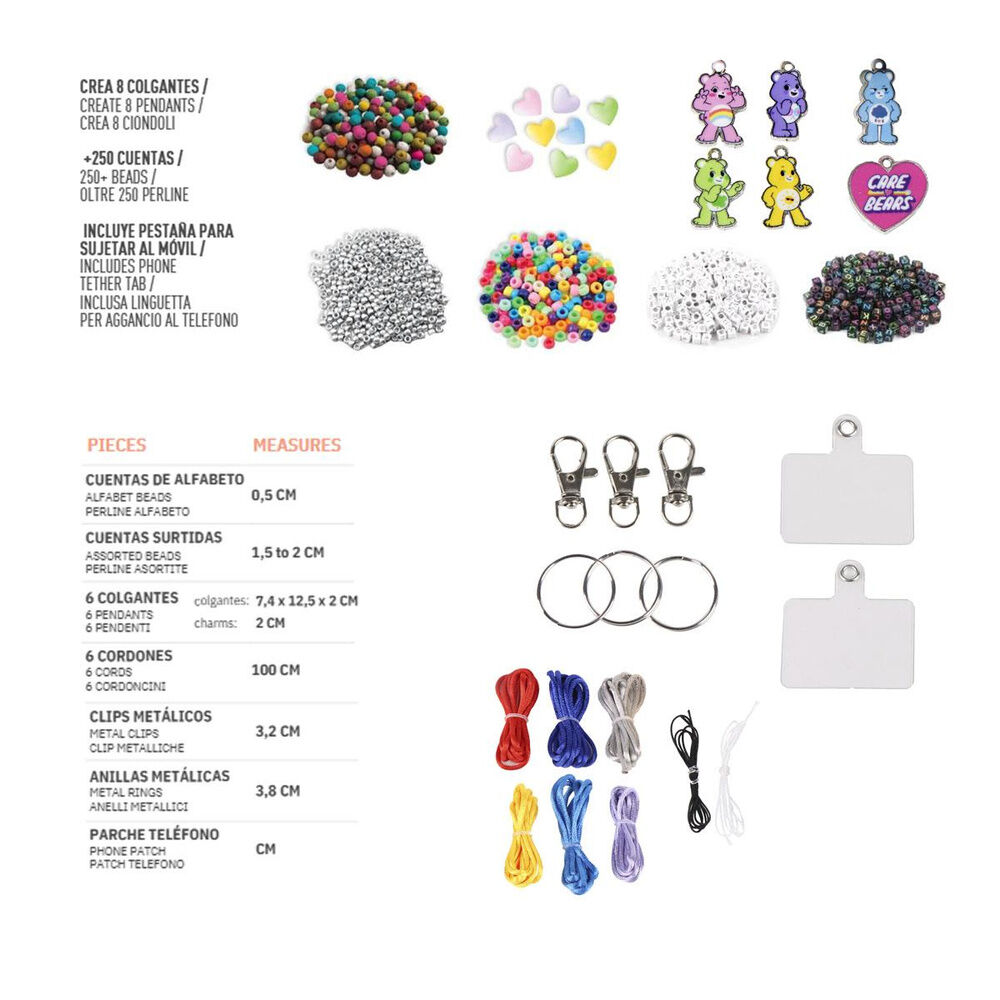 Set creacion llaveros Osos Amorosos