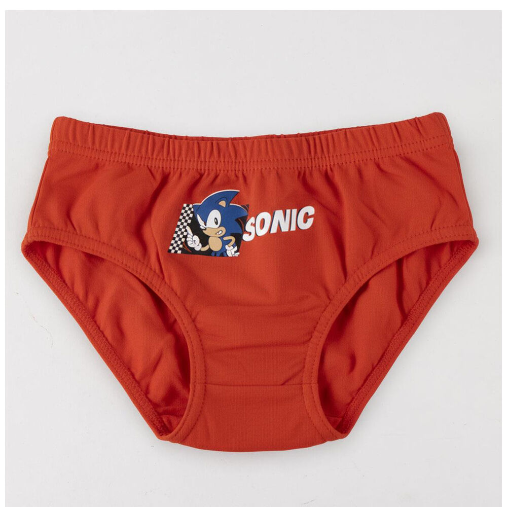 Set 3 calzoncillos Sonic The Hedgehog