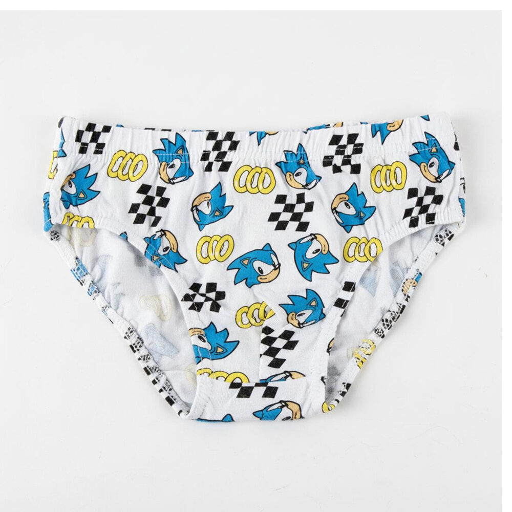 Set 5 calzoncillos Sonic The Hedgehog