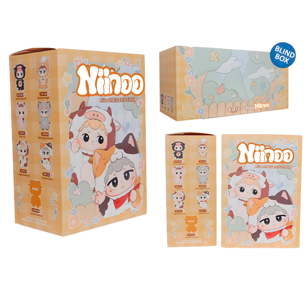 Muñeco llavero sorpresa Blind Box Niinoo 17cm surtido