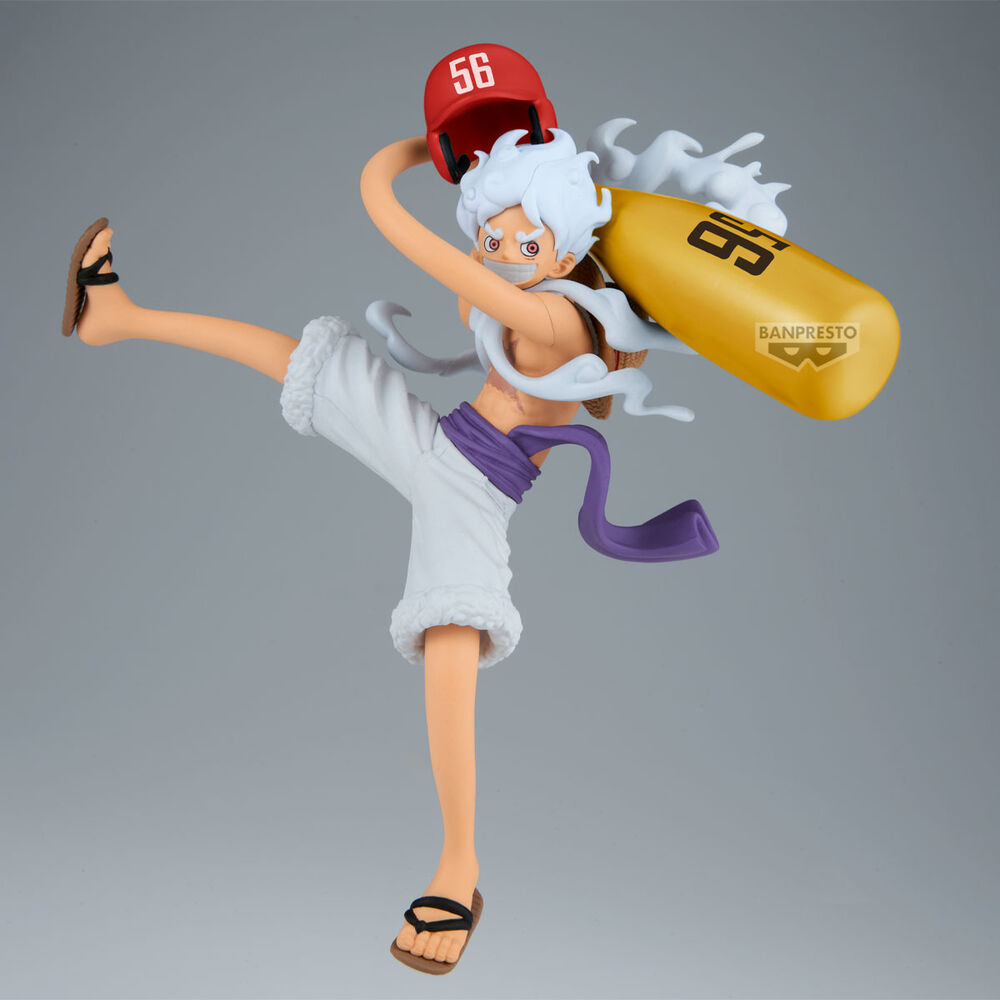 Figura Monkey D. Luffy Gear 5 Battle Record One Piece 17cm