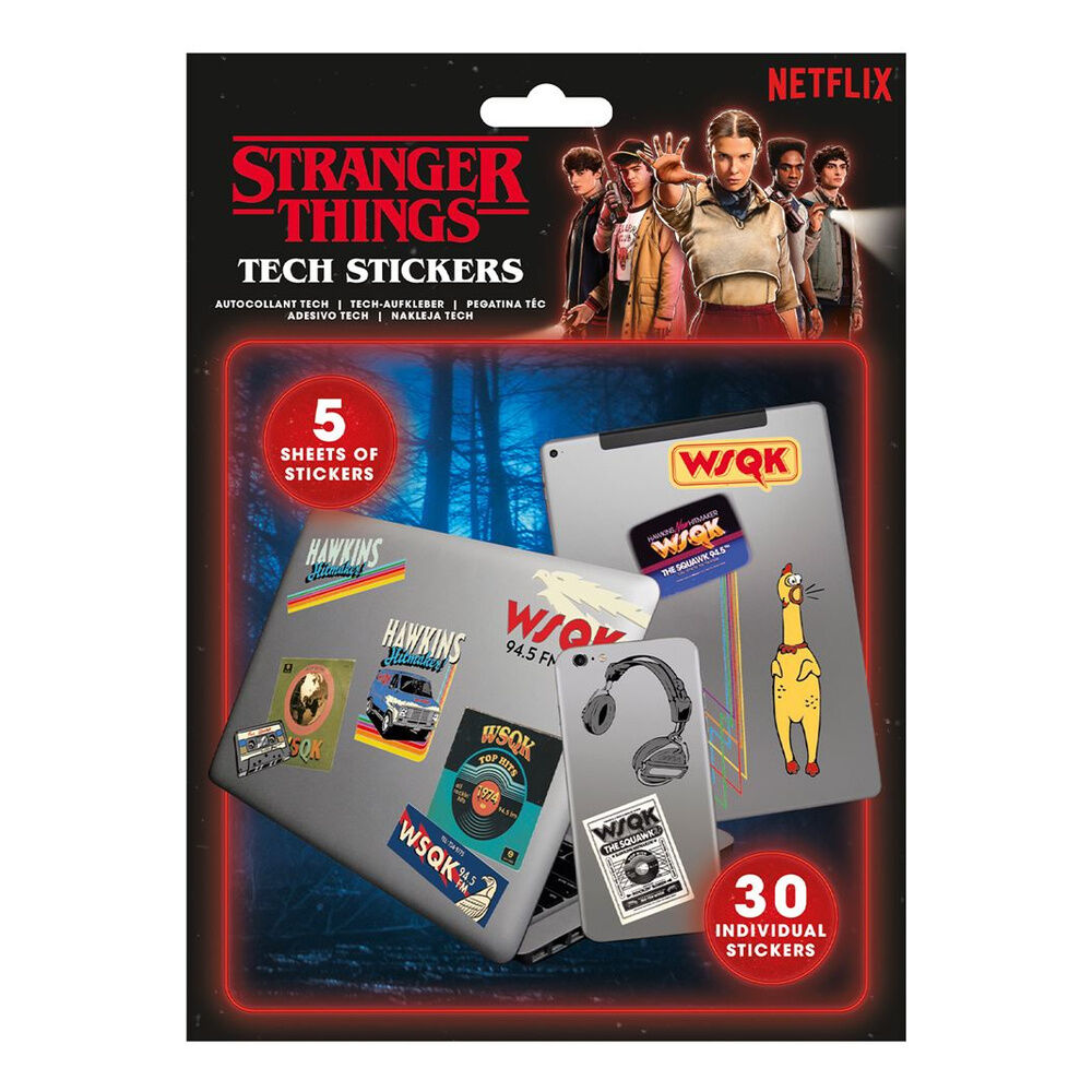Pegatinas Stranger Things 5