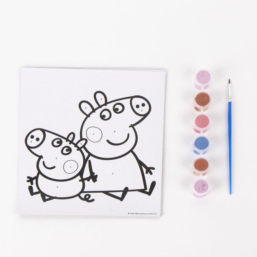 Set papeleria coloreable Peppa Pig