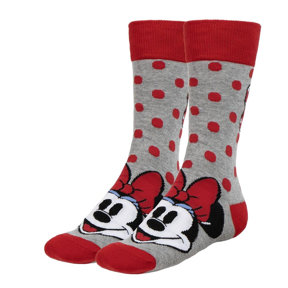 Set 3 calcetines Minnie Disney adulto